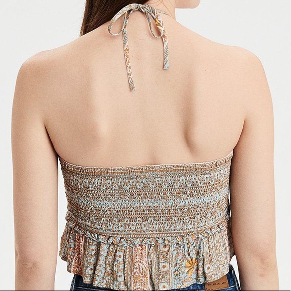 AE Smocked Peplum Tube Top! - Picture 3 of 9